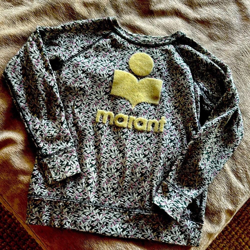 Isabel Marant logo sweatshirt sz S